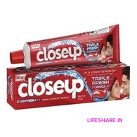 Closeup Triple Fresh Formula Toothpaste