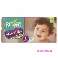 Pampers Active Baby Diapers Pants L - 9-14 Kg