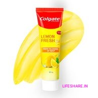 Colgate Lemon Fresh Gel Toothpaste