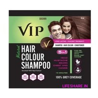 VIP Hair Colour Shampoo Brown