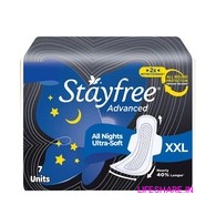 Stayfree Advanced All Night Sanitary Pads with Wings - XXL