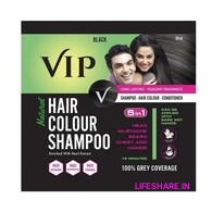 VIP Hair Colour Shampoo Black