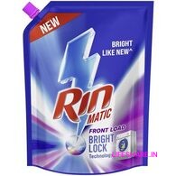 Rin detergent liquid front load