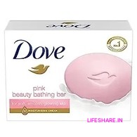 Dove Pink Bathing Bar