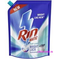 Rin detergent liquid top load