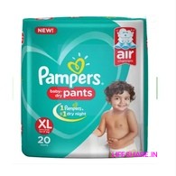 Pampers All-Round Protection Diapers Pants XL 20 Pants